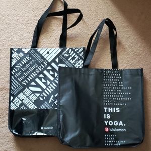 Lululemon Shopping Tote Bags